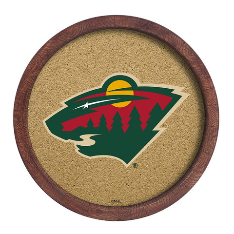 Minnesota Wild: Barrel Top Cork Note Board - The Fan-Brand