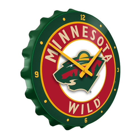 Minnesota Wild: Bottle Cap Wall Clock - The Fan-Brand