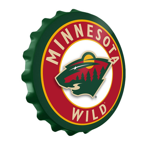 Minnesota Wild: Bottle Cap Wall Sign - The Fan-Brand