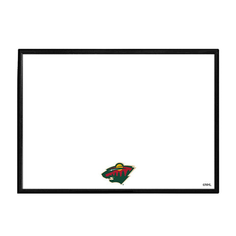 Minnesota Wild: Framed Dry Erase Wall Sign - The Fan-Brand