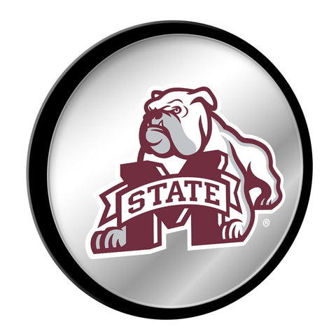 Mississippi State Bulldogs: Mascot - Modern Disc Mirrored Wall Sign - The Fan-Brand