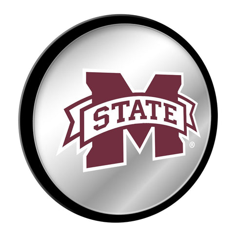 Mississippi State Bulldogs: Modern Disc Mirrored Wall Sign - The Fan-Brand