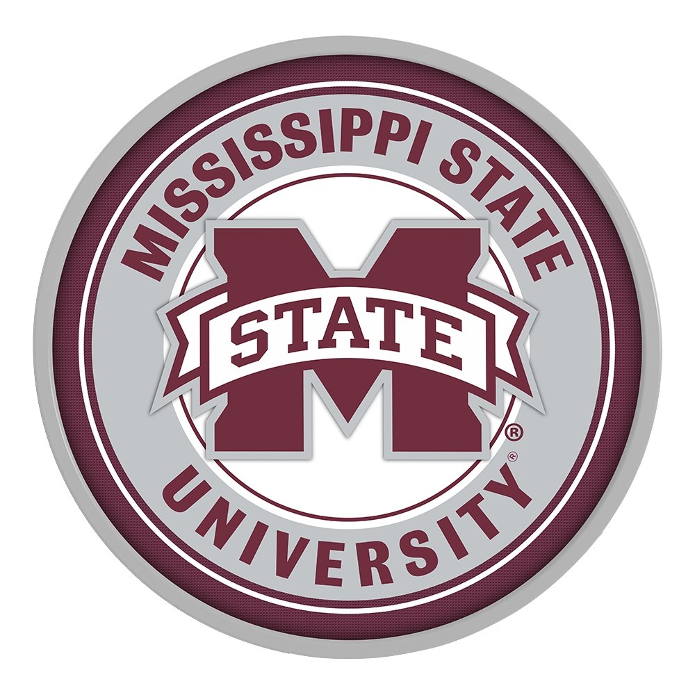 Mississippi State Bulldogs: Modern Disc Wall Sign - The Fan-Brand