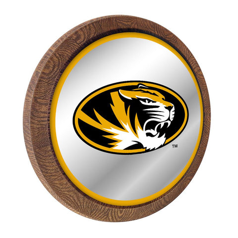 Missouri Tigers: Modern Disc Mirrored Wall Sign - The Fan-Brand