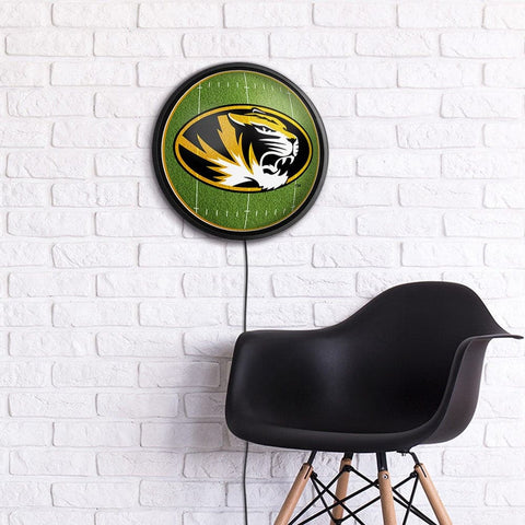 Missouri Tigers: On the 50 - Slimline Lighted Wall Sign - The Fan-Brand