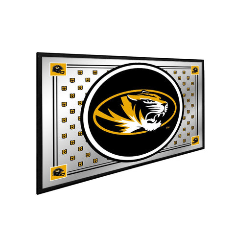 Missouri Tigers: Team Spirit - Framed Mirrored Wall Sign - The Fan-Brand