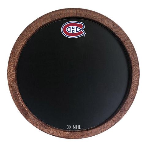 Montreal Canadiens: Barrel Top Chalkboard Sign - The Fan-Brand