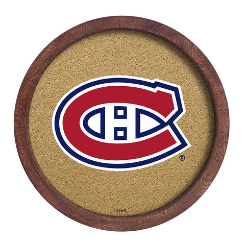 Montreal Canadiens: Barrel Top Cork Note Board - The Fan-Brand