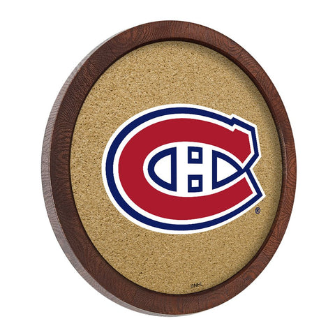 Montreal Canadiens: Barrel Top Cork Note Board - The Fan-Brand