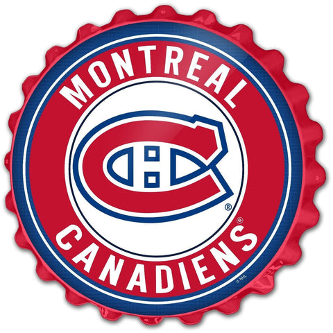 Montreal Canadiens: Bottle Cap Wall Sign - The Fan-Brand