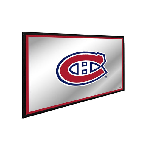 Montreal Canadiens: Framed Mirrored Wall Sign - The Fan-Brand