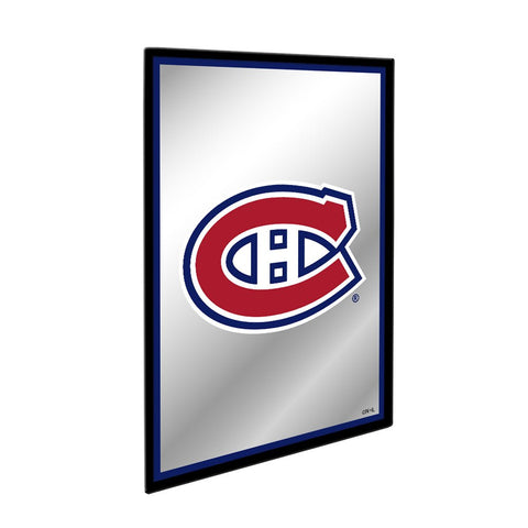 Montreal Canadiens: Logo - Framed Mirrored Wall Sign - The Fan-Brand
