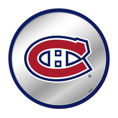 Montreal Canadiens: Modern Disc Mirrored Wall Sign - The Fan-Brand
