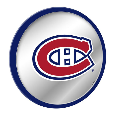 Montreal Canadiens: Modern Disc Mirrored Wall Sign - The Fan-Brand