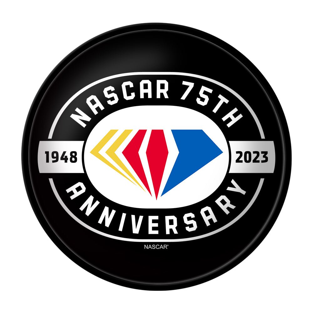 NASCAR: 75th Anniversary - Modern Disc Wall Sign - The Fan-Brand