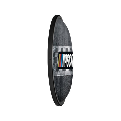 NASCAR: Finish Line - Oval Slimline Lighted Wall Sign - The Fan-Brand