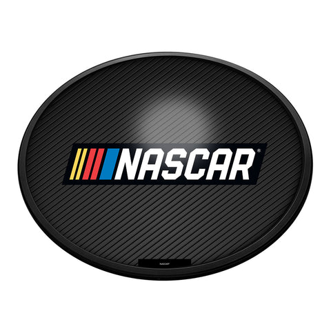 NASCAR: Oval Slimline Lighted Wall Sign - The Fan-Brand