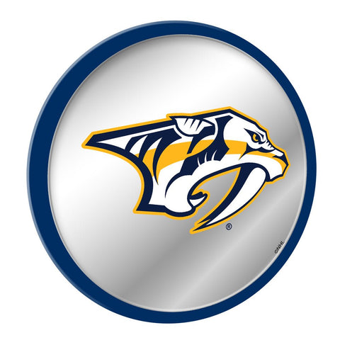 Nashville Predators: Modern Disc Mirrored Wall Sign - The Fan-Brand