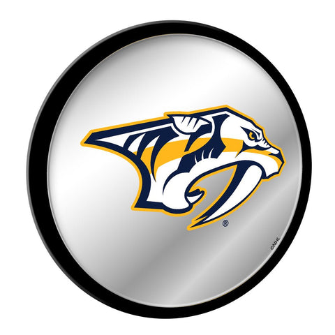 Nashville Predators: Modern Disc Mirrored Wall Sign - The Fan-Brand