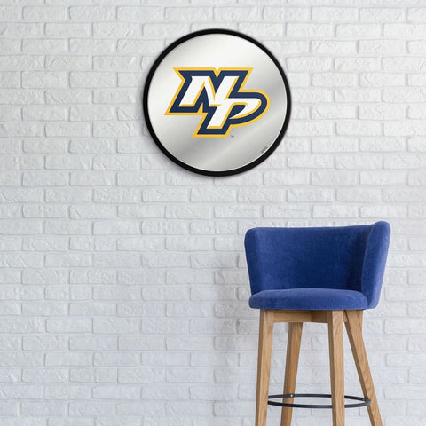 Nashville Predators: Secondary Logo - Modern Disc Mirrored Wall Sign - The Fan-Brand