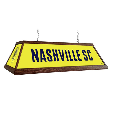Nashville SC: Premium Wood Pool Table Light - The Fan-Brand