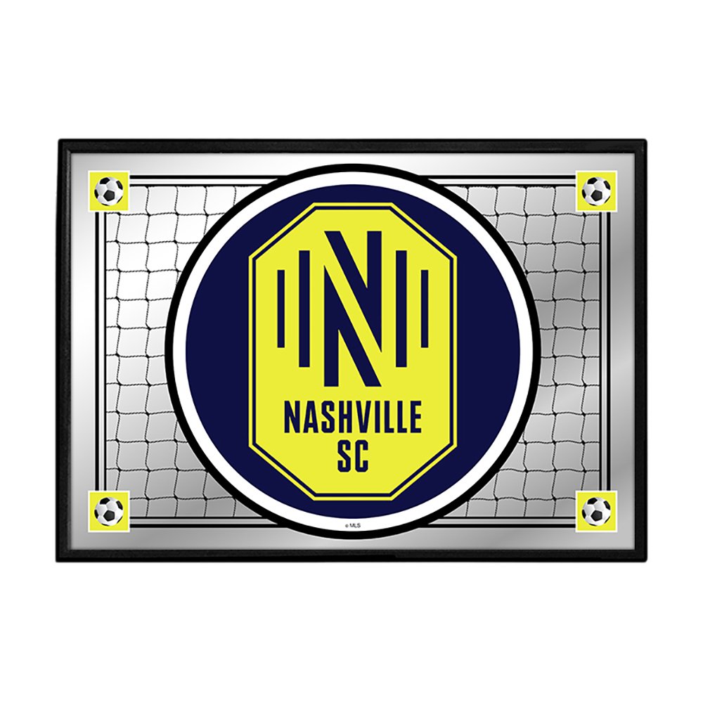 Nashville SC: Team Spirit - Framed Mirrored Wall Sign - The Fan-Brand