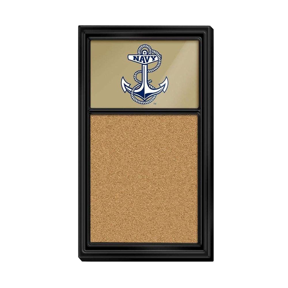 Navy Midshipmen: Anchor - Cork Note Board - The Fan-Brand