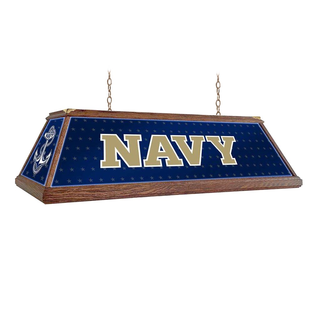 Navy Midshipmen: Premium Wood Pool Table Light - The Fan-Brand