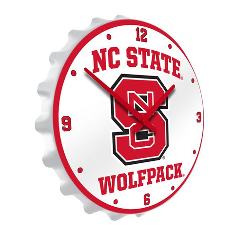 NC State Wolfpack: Bottle Cap Wall Clock - The Fan-Brand