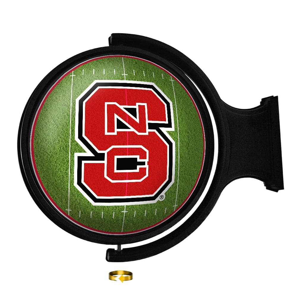 NC State Wolfpack: On the 50 - Rotating Lighted Wall Sign - The Fan-Brand