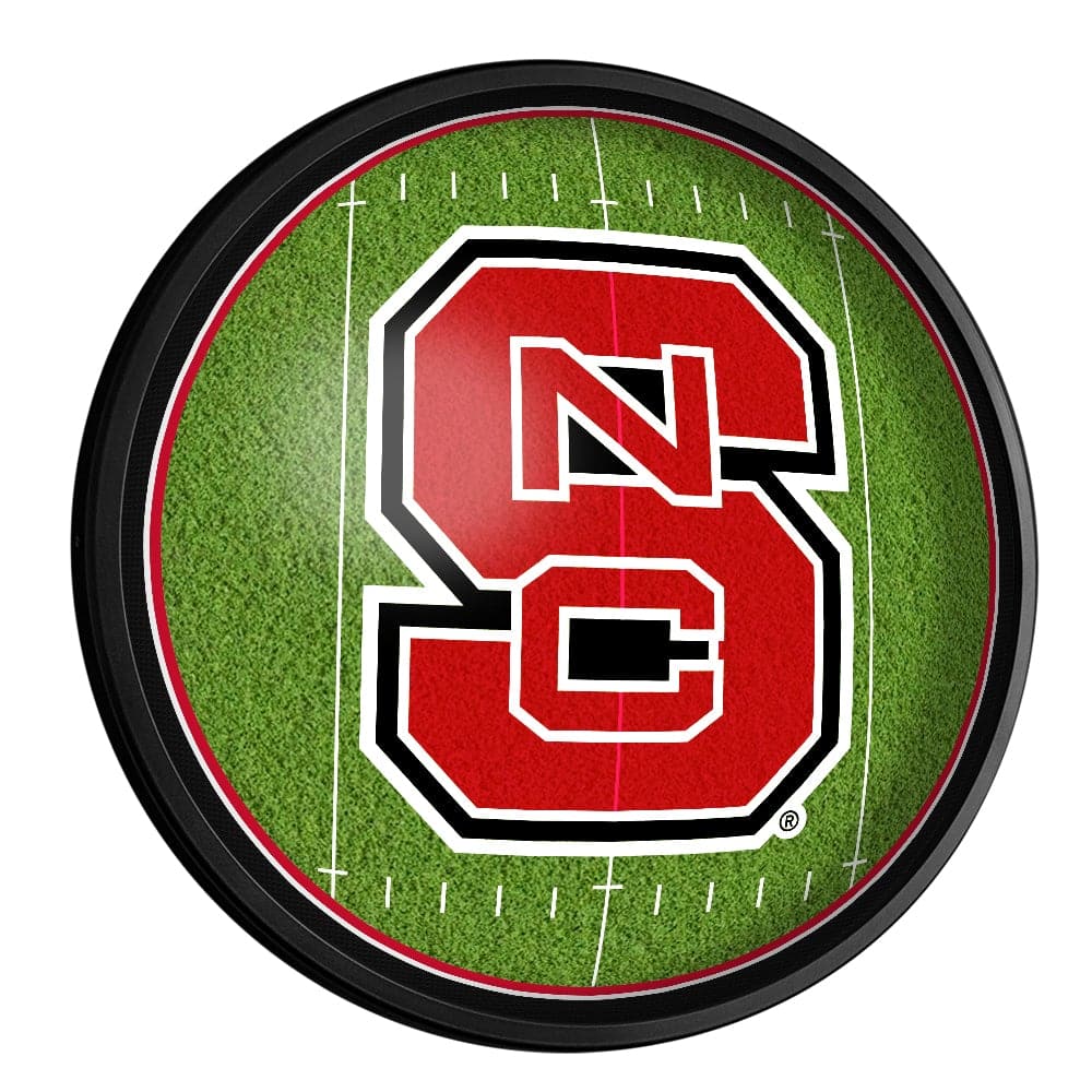 NC State Wolfpack: On the 50 - Slimline Lighted Wall Sign - The Fan-Brand