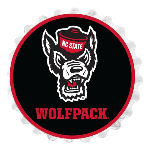 NC State Wolfpack: Tuffy - Bottle Cap Wall Sign - The Fan-Brand