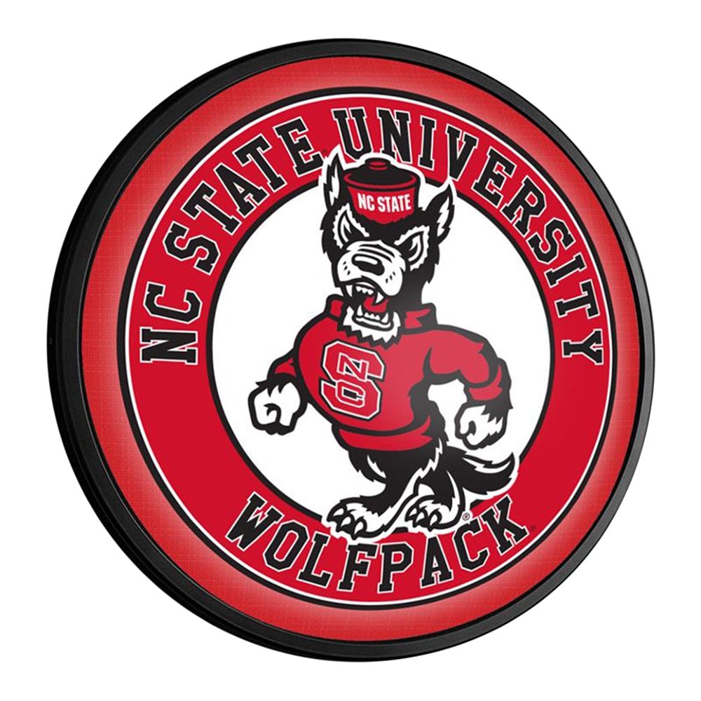 NC State Wolfpack: Tuffy - Slimline Lighted Wall Sign - The Fan-Brand
