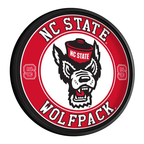 NC State Wolfpack: Tuffy's Face - Slimline Lighted Wall Sign - The Fan-Brand