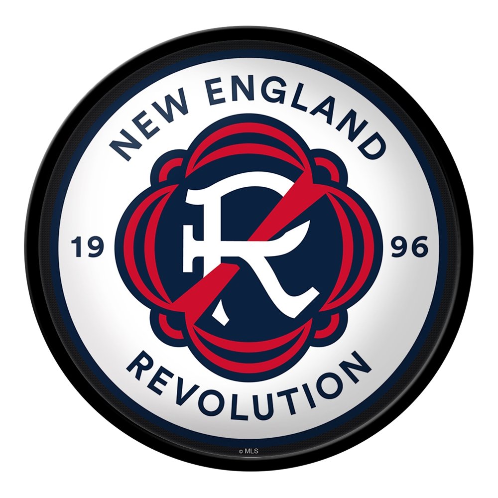 New England Revolution: Modern Disc Wall Sign - The Fan-Brand