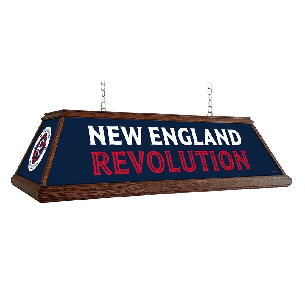 New England Revolution: Premium Wood Pool Table Light - The Fan-Brand