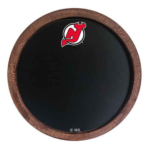 New Jersey Devils: Barrel Top Chalkboard Sign - The Fan-Brand