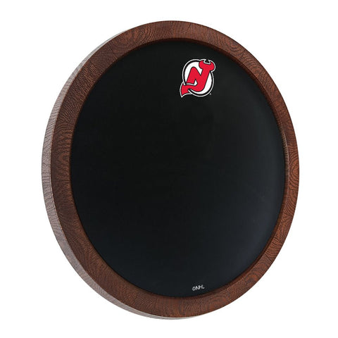 New Jersey Devils: Barrel Top Chalkboard Sign - The Fan-Brand