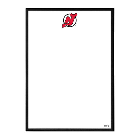 New Jersey Devils: Framed Dry Erase Wall Sign - The Fan-Brand