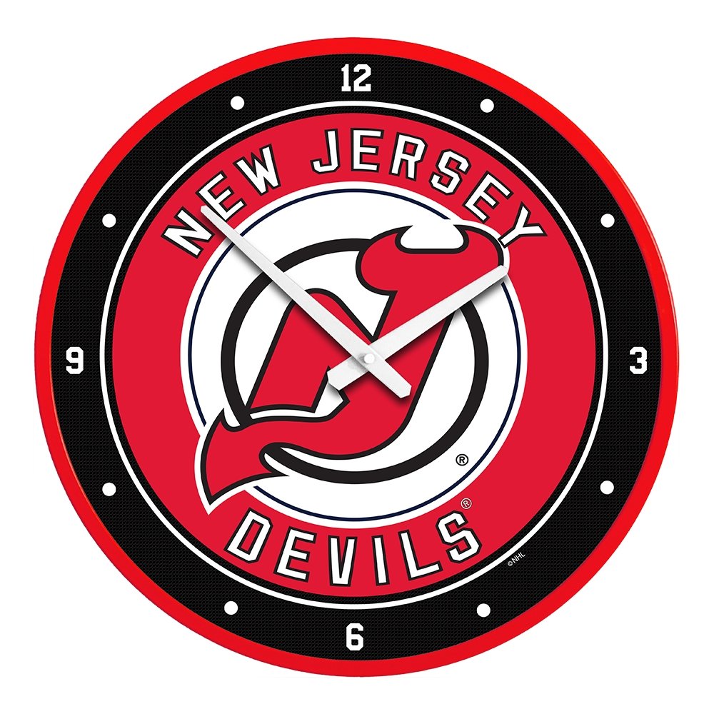 New Jersey Devils: Modern Disc Wall Clock - The Fan-Brand