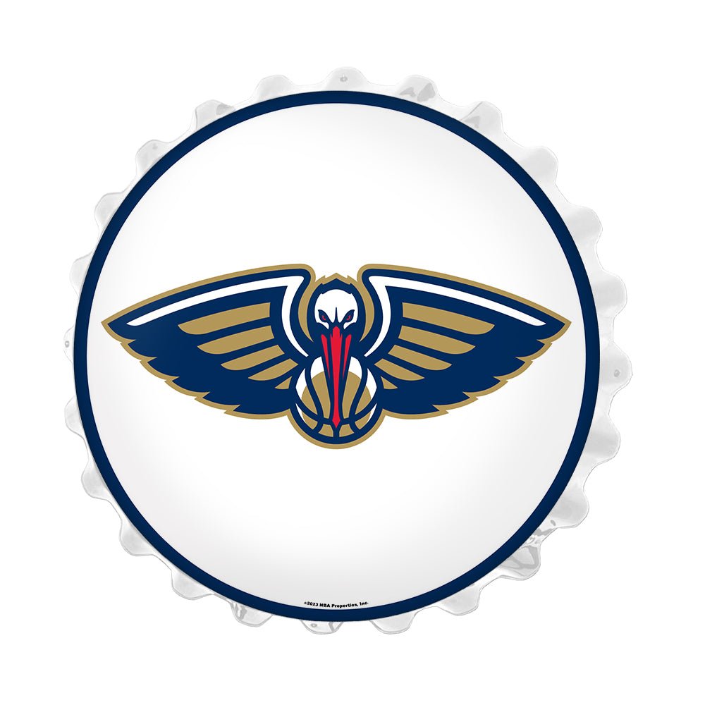 New Orleans Pelicans: Bottle Cap Wall Light - The Fan-Brand