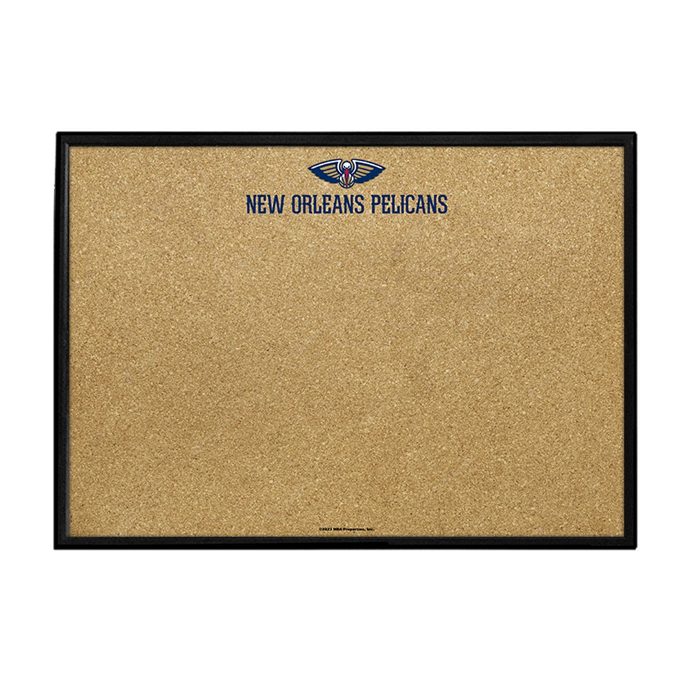 New Orleans Pelicans: Framed Corkboard - The Fan-Brand