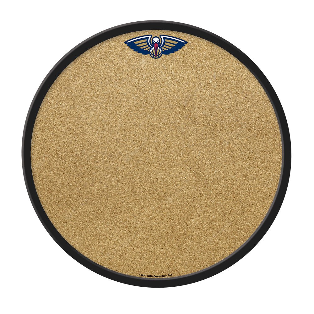 New Orleans Pelicans: Modern Disc Cork Board - The Fan-Brand