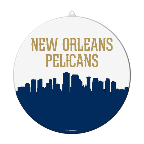 New Orleans Pelicans: Sun Catcher Ornament 4- Pack - The Fan-Brand