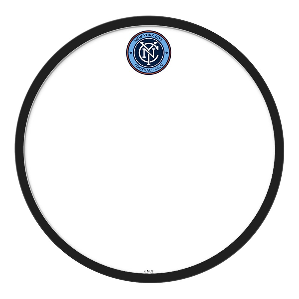 New York City FC: Modern Disc Dry Erase Wall Sign - The Fan-Brand