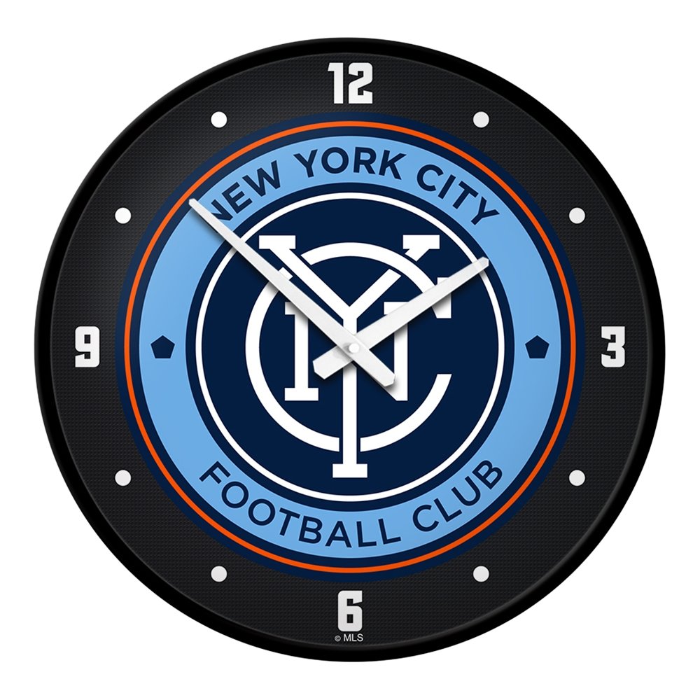 New York City FC: Modern Disc Wall Clock - The Fan-Brand