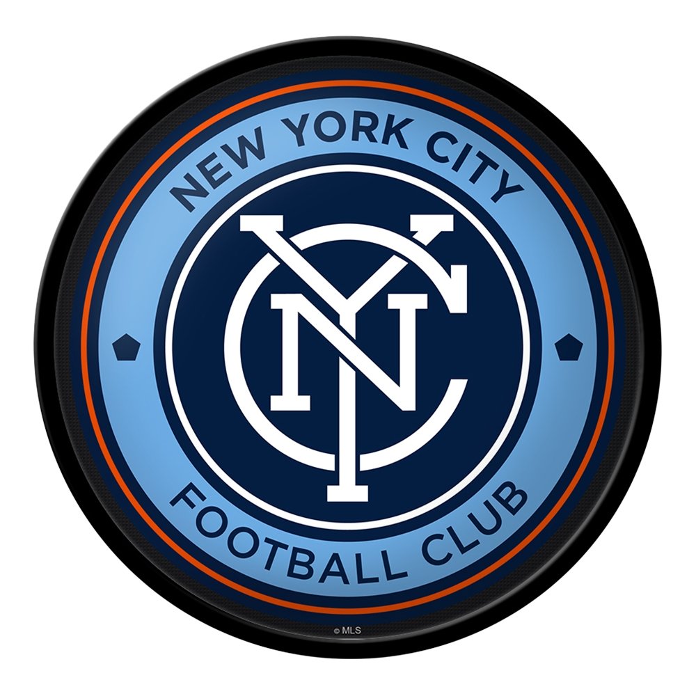 New York City FC: Modern Disc Wall Sign - The Fan-Brand
