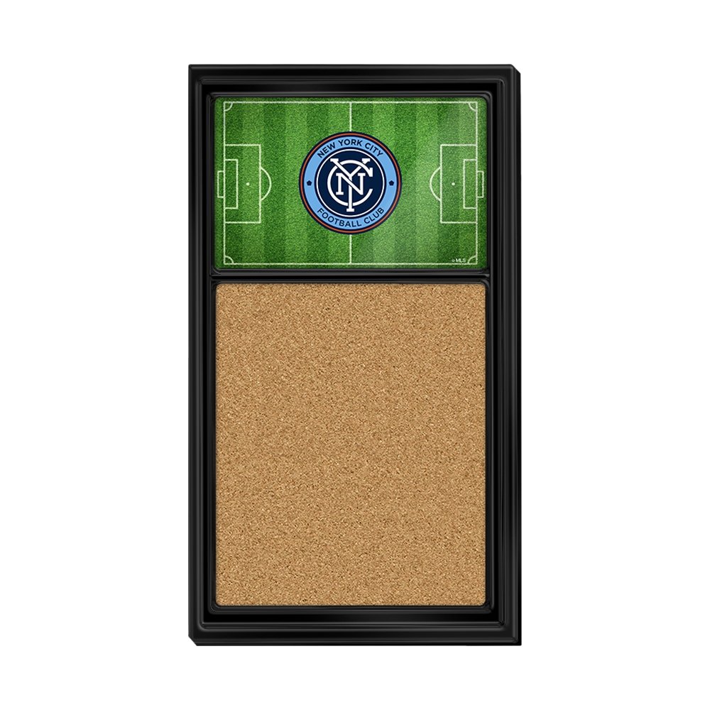 New York City FC: Pitch - Cork Note Board - The Fan-Brand