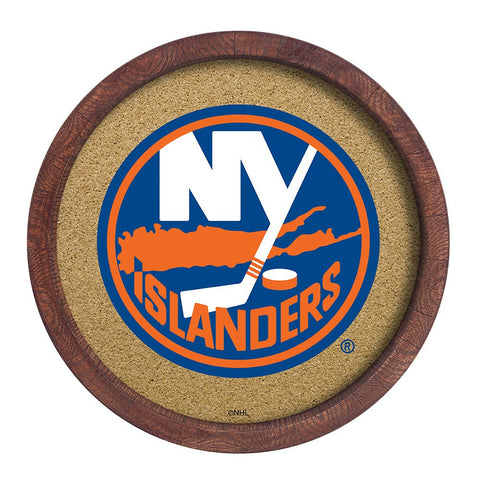 New York Islanders: Barrel Top Cork Note Board - The Fan-Brand