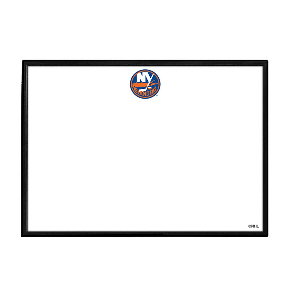 New York Islanders: Framed Dry Erase Wall Sign - The Fan-Brand